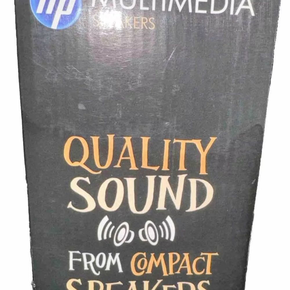 HP Multimedia Computer Speakers Set GL313AA In Original Box Tested - Picture 3 of 12